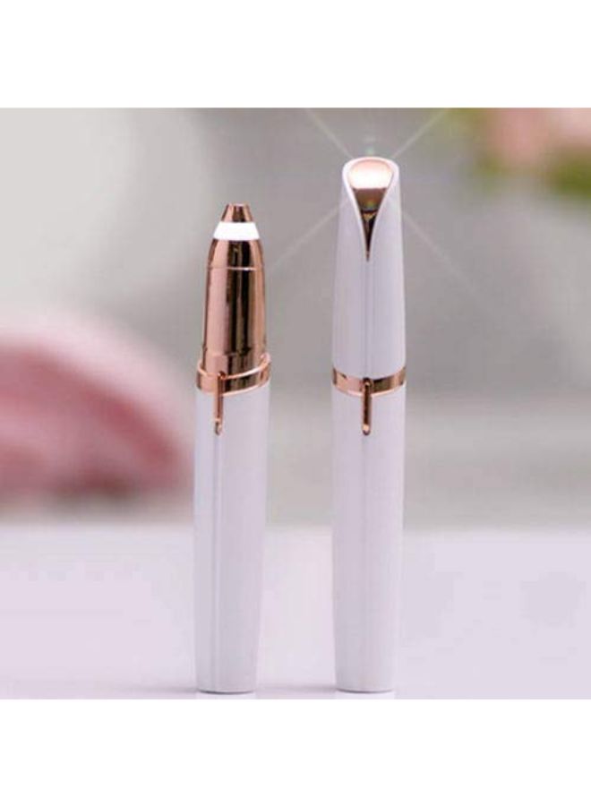 Generic Elegant Eyebrow Hair Remover White/Gold  - Image 2