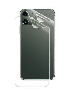 Pack of 2 Ultra Thin Hydrogel  Back Screen Protector For Apple iPhone 11 Clear