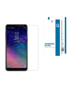 IQ Tempered Glass Screen Protector For Samsung A8S Transparent  - Image 2