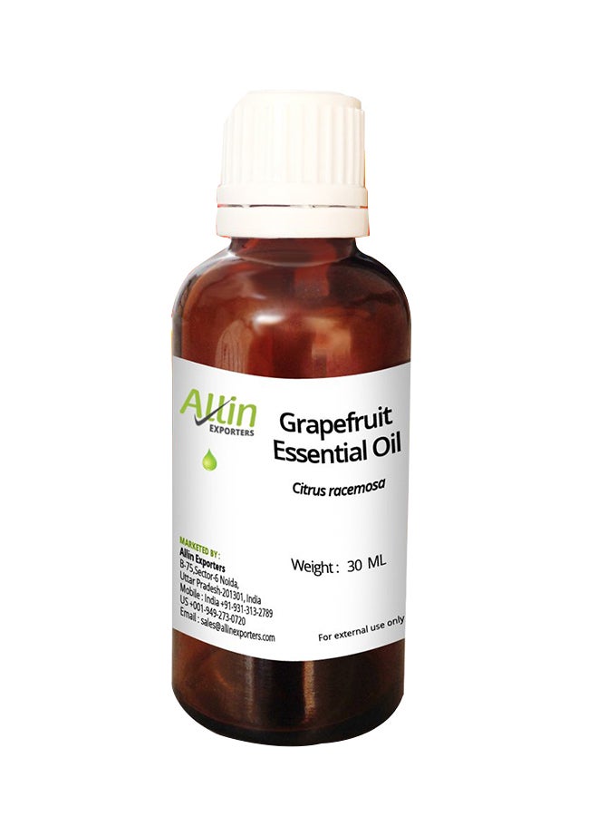 Allin Exporters Steam-Distilled Grapefruit Essential Oil 30ml 