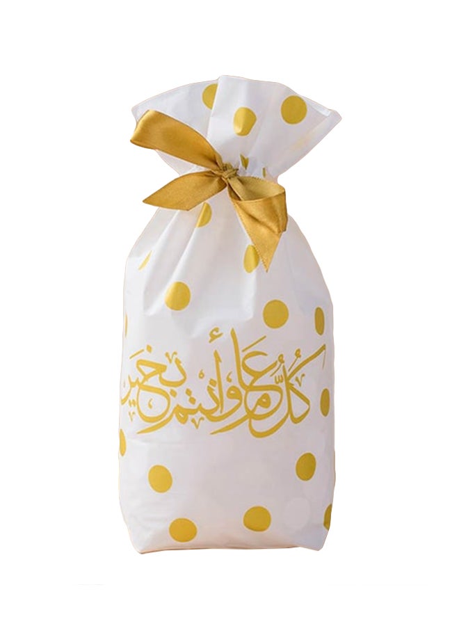 Beauenty 50-Piece Fashionable Wrapping Bag White/gold  - Image 1