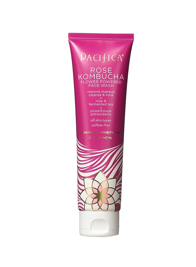 Pacifica - Rose Kombucha Flower Powered Face Wash - Image 1