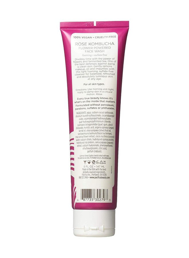Pacifica - Rose Kombucha Flower Powered Face Wash - Image 1