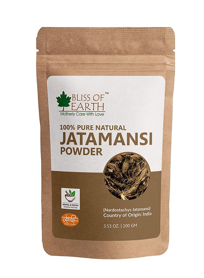 BLISS OF EARTH Jatamansi Powder 100grams  - Image 1