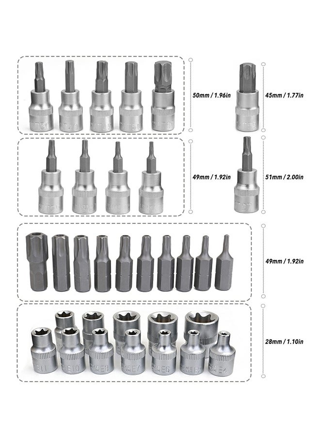 Generic Sleeve Head Machine Motor Repairing Tool Socket Silver 8.7 x 4.3 x 2inch  - Image 2
