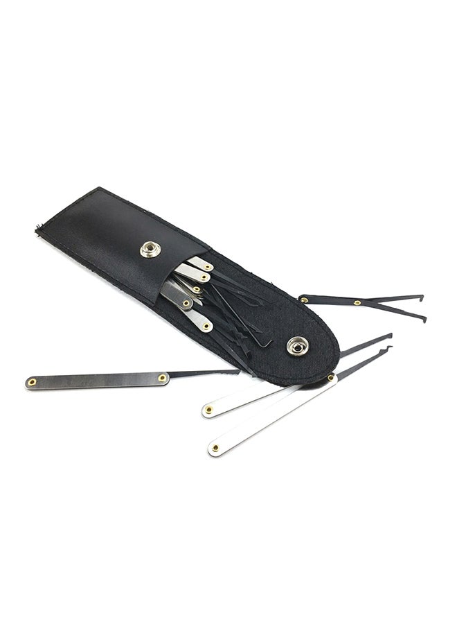 22-Piece Strong Home Repair Fixing Lock Unlock Tool Set Grey/Black 14 x 2.5 x 5.5cm  - Image 2