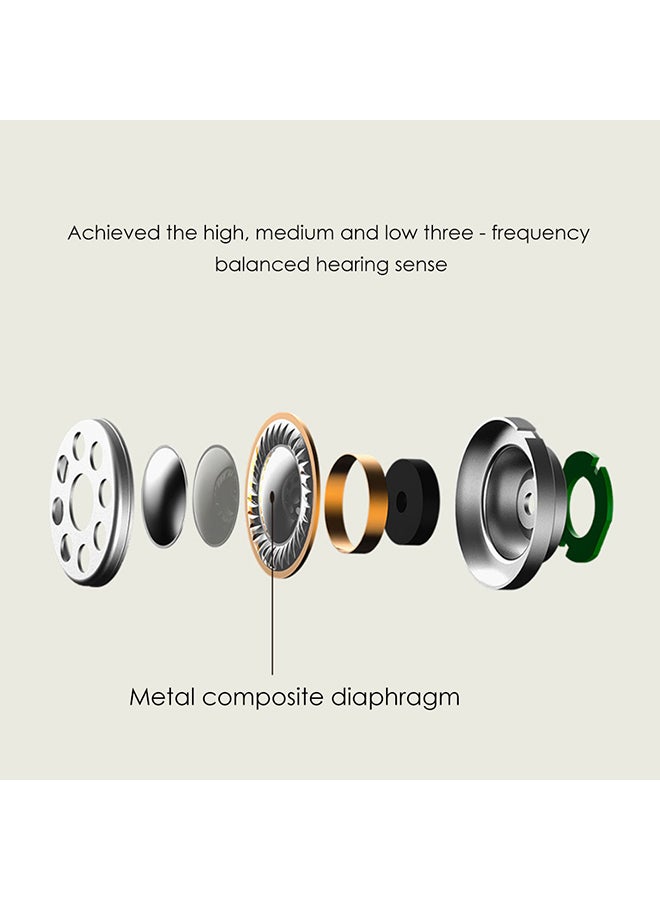Xiaomi - Type-C Wired Piston Earphones Black - Image 1