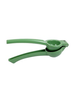 Amco Aluminum Lemon Squeezer Green 8x2.4x1.5inch  - Image 1