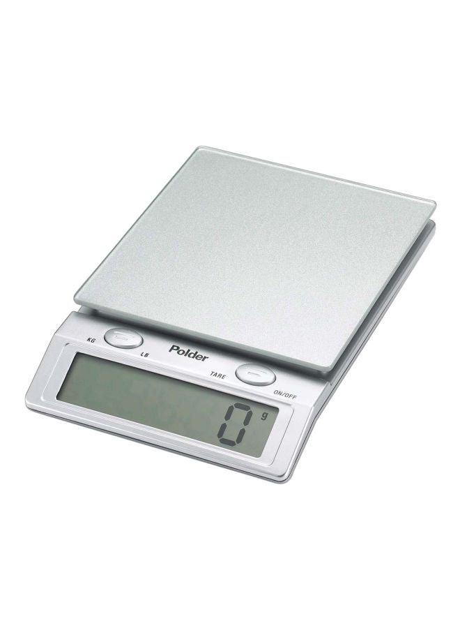 بولدير ميزان مطبخ رقمي فضي 11x6x9بوصة