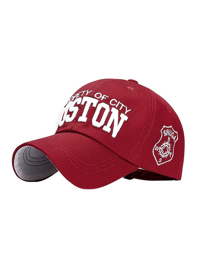 Generic Baseball Snapback Cap Red 