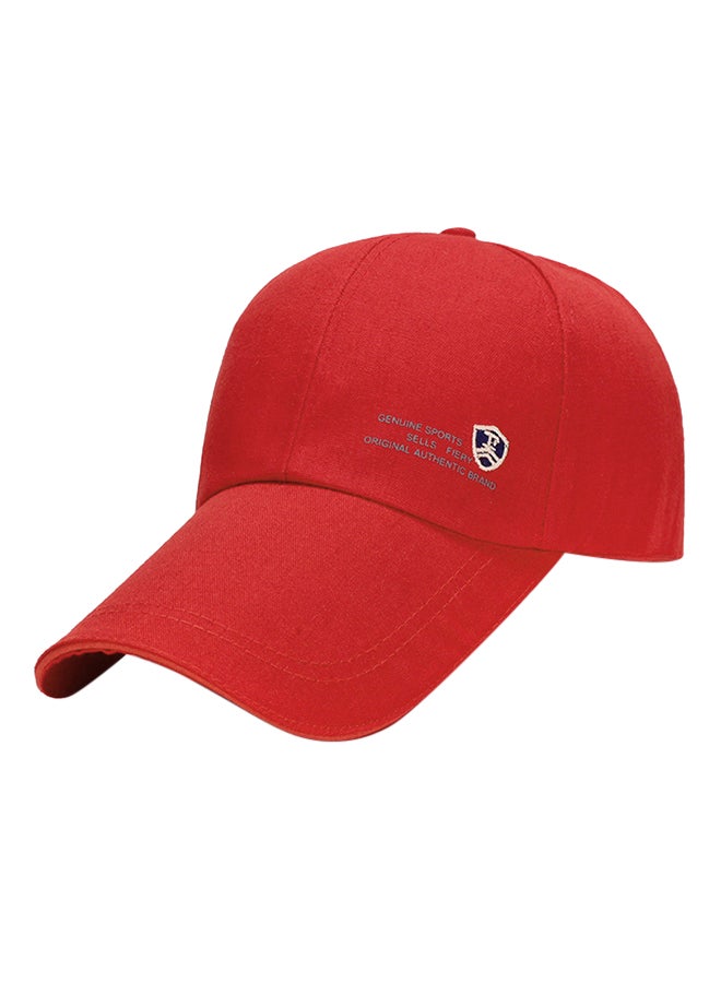 Generic Baseball Snapback Cap Red 