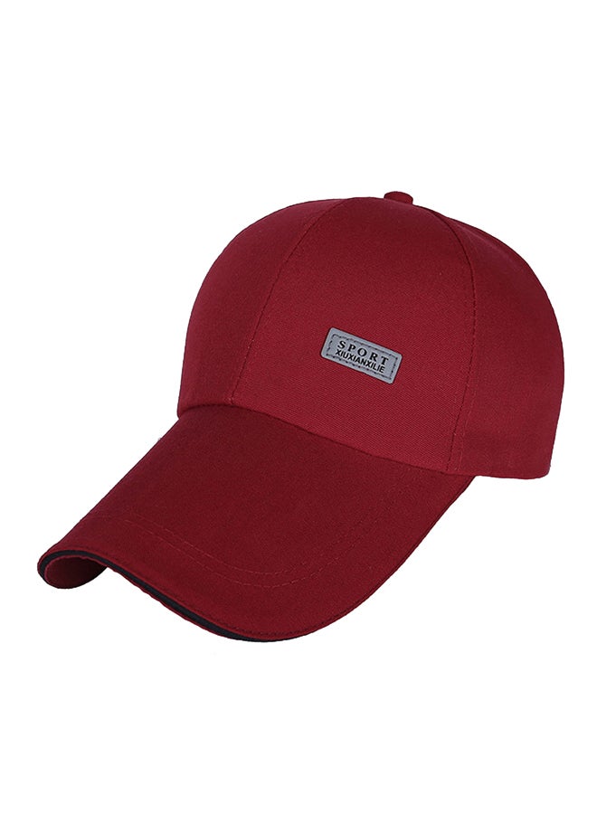 Generic Baseball Snapback Cap Red 