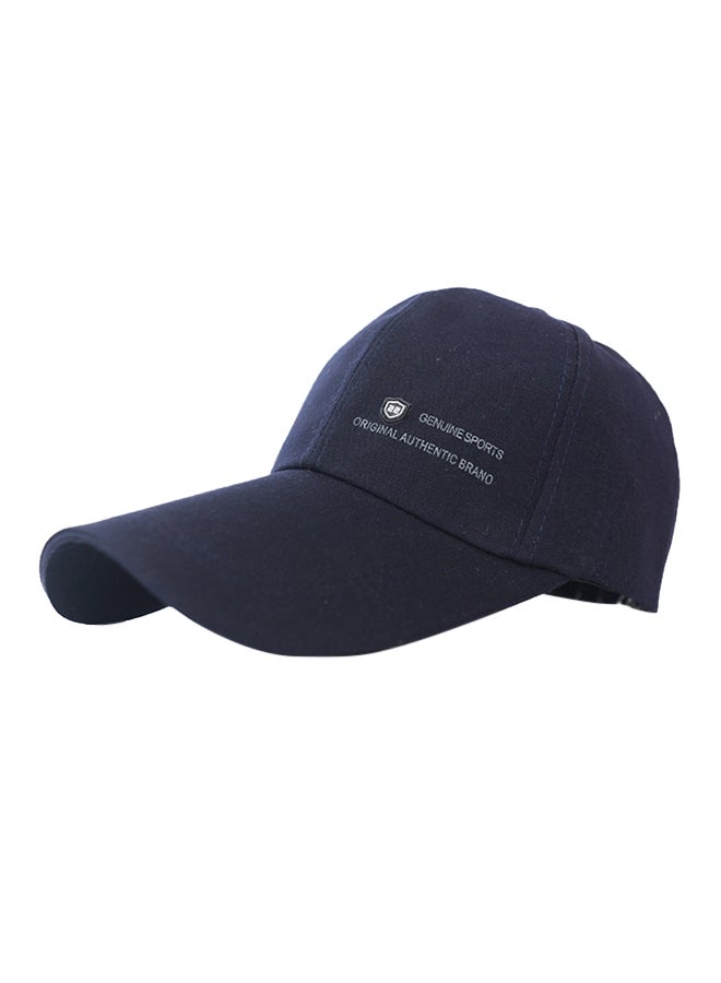 Baseball Snapback Cap Navy 