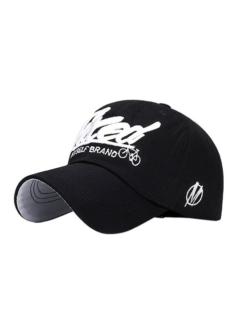 Baseball Snapback Cap Black