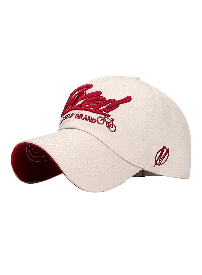 Baseball Snapback Cap White 