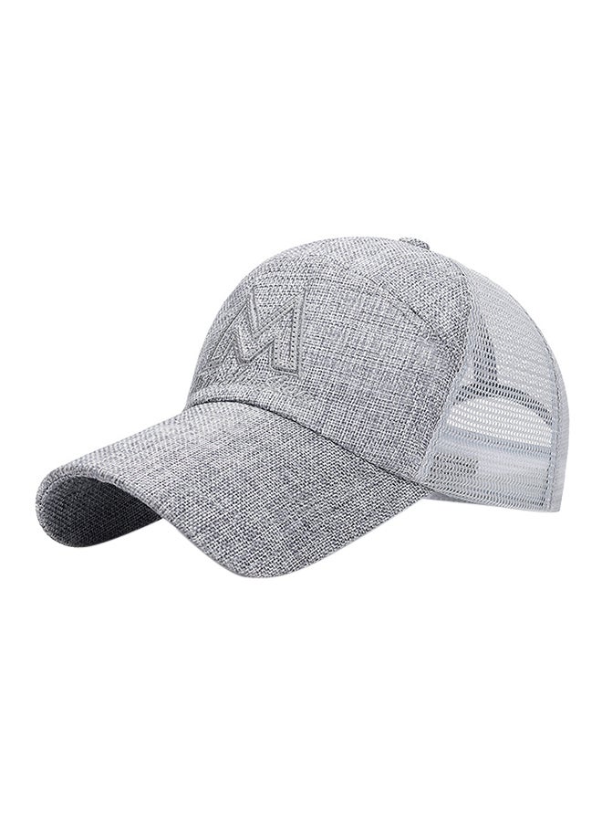 Baseball Snapback Cap Grey 