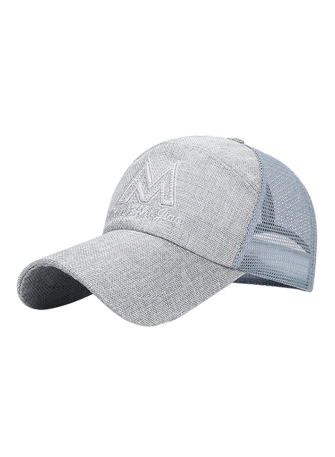Baseball Snapback Cap Grey 