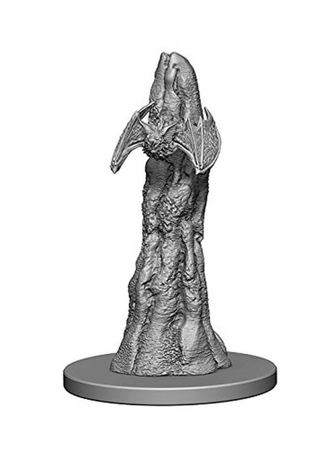 نيكا مجموعة مجسمات لشخصيات معروفة مصغرة غير ملونة بتفاصيل عميقة مكونة من 3 قطع