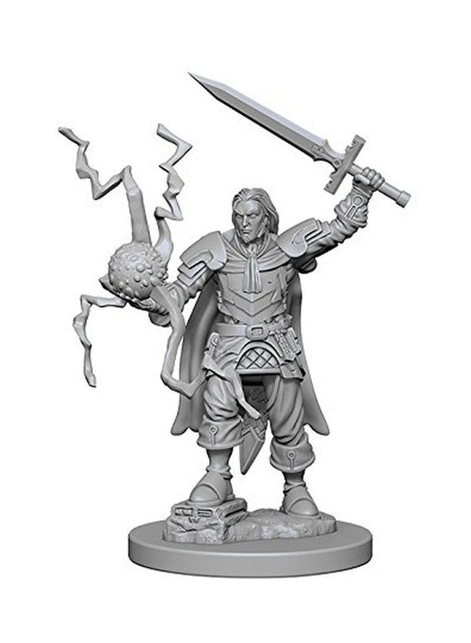 نيكا طقم مجسمات صغيرة غير مطلية بتصميم رجل بشري مستوحاة من فيلم "Path Finder" مكونة من قطعتين