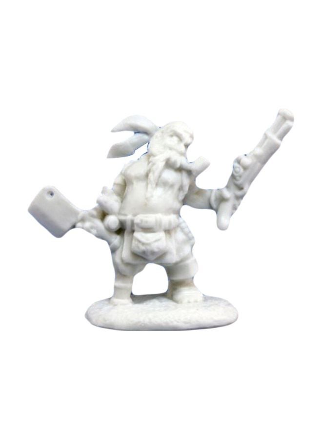 Reaper Gruff Grimecleaver Dwarf Pirate Miniature - Image 1