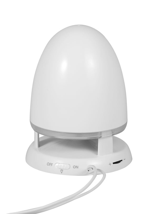 Portable  USB Wired Multimedia Speaker White - Image 2