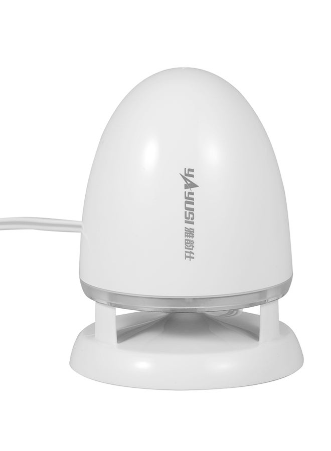 Portable  USB Wired Multimedia Speaker White - Image 3
