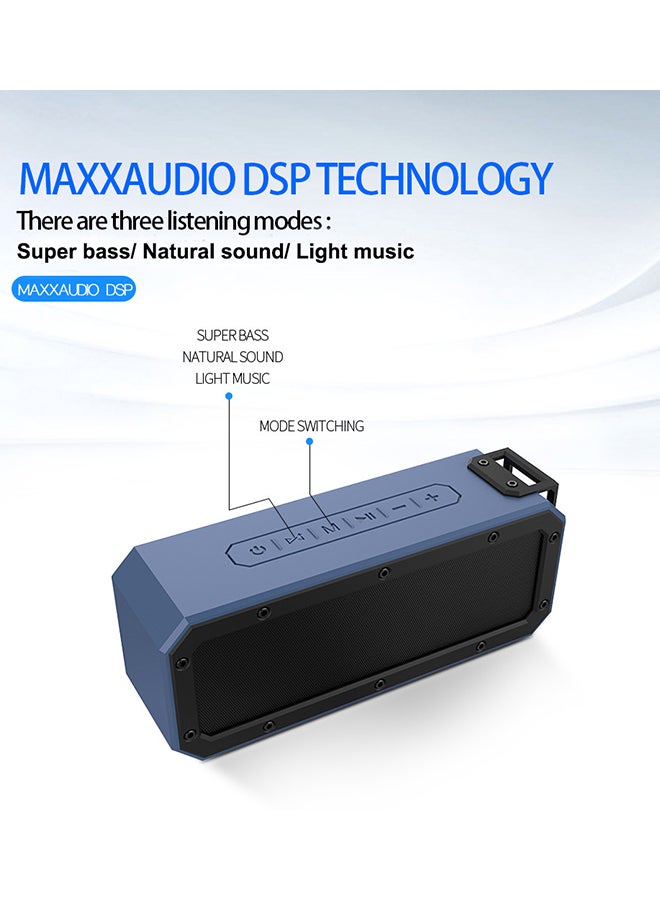 IP67 Waterproof NFC Speaker Blue