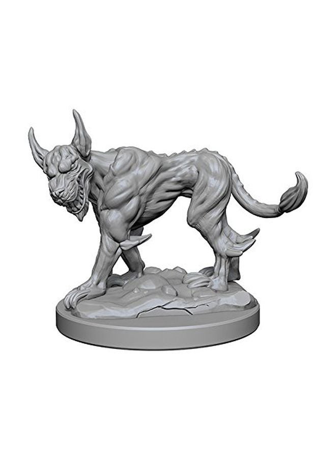 NECA 2-Piece Dungeons And Dragons Nolzur's Marvelous Unpainted Blink Dogs Figure Set