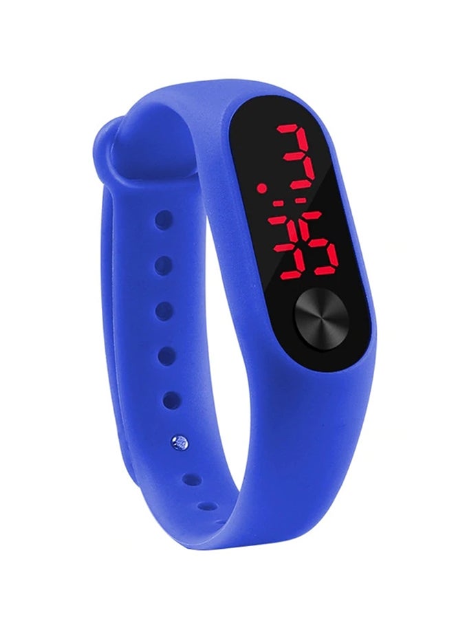 Men's Rubber Digital Wrist Watch L002