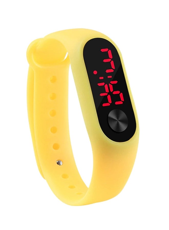 Men's Rubber Digital Wrist Watch L010
