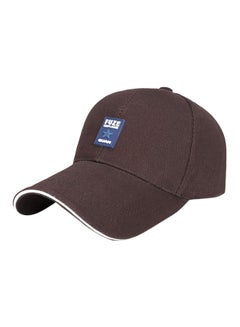 Baseball Snapback Cap Brown