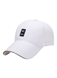 Generic Baseball Snapback Cap White 