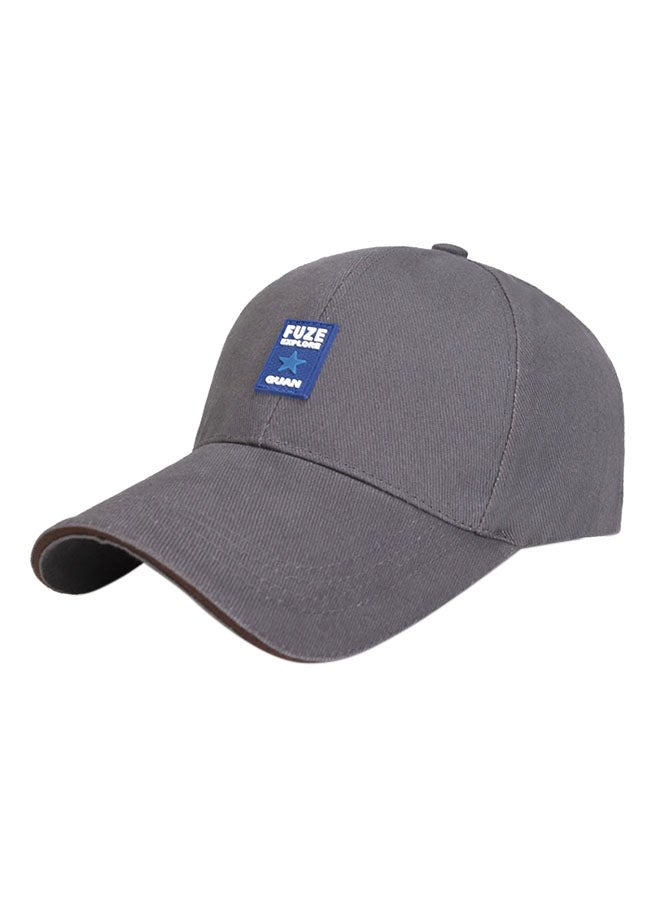 Baseball Snapback Cap Grey 
