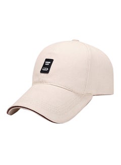 Baseball Snapback Cap White