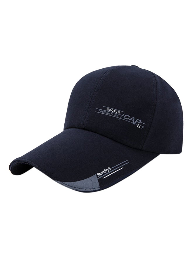 Baseball Snapback Cap Navy 
