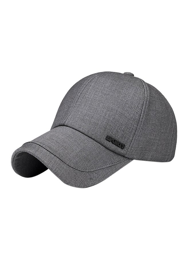 Baseball Snapback Cap Grey 