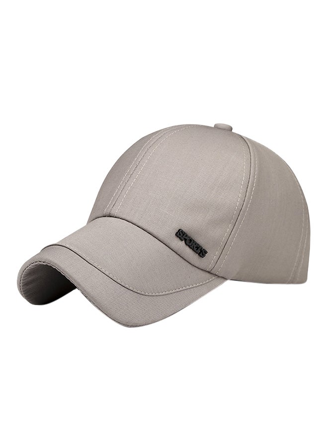 Baseball Snapback Cap Grey 
