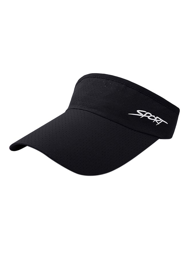 Baseball Snapback Cap Black 