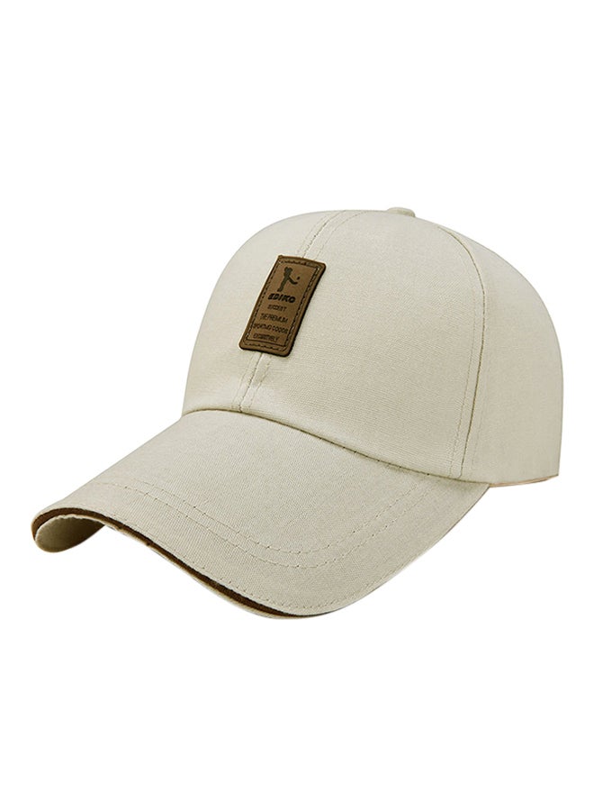 Baseball Snapback Cap White 