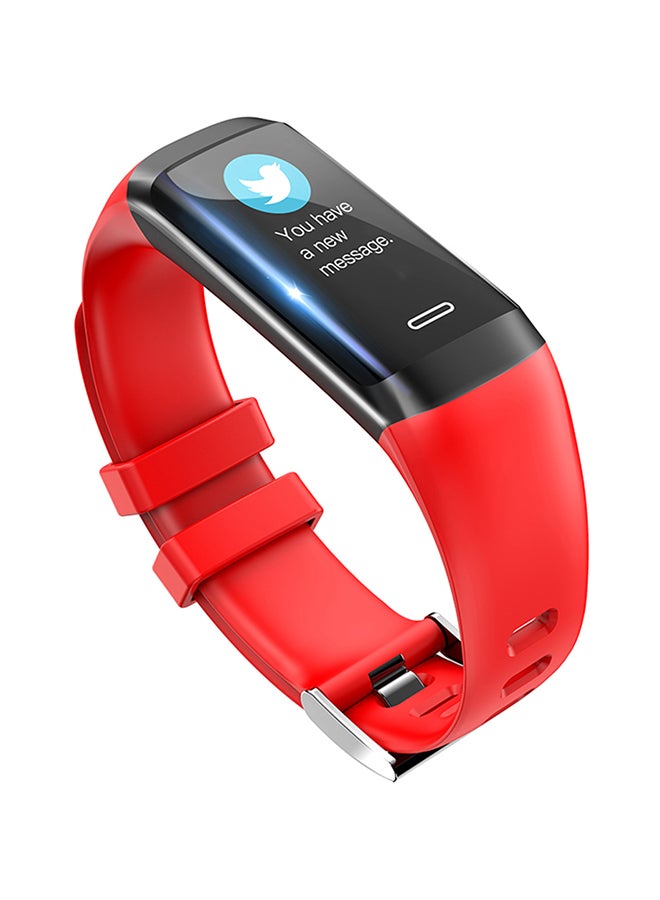 Ip67 Heart Rate Pedometer Watch Red - Image 2