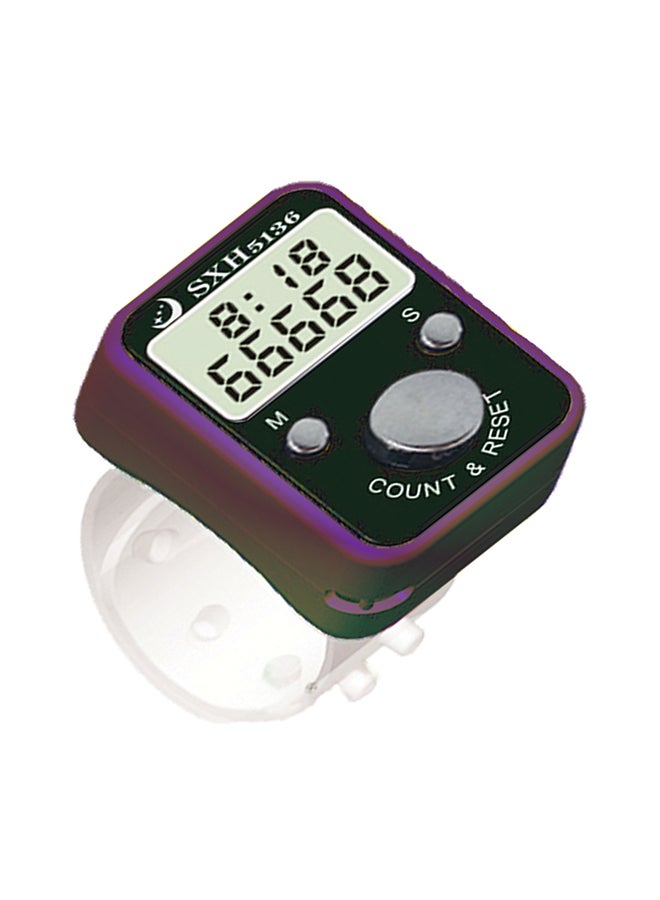 Digital Hand Tally Counter Purple  - Image 2