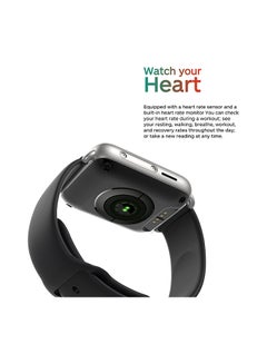 Generic Bt Heart Rate Smartwatch Black  - Image 2