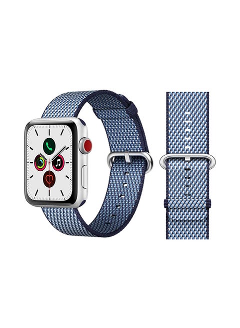 Stylish Band For Apple Watch Series 5/4/3/2/1 Blue Check