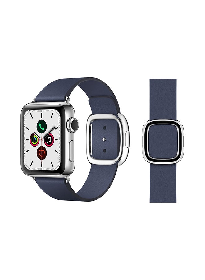 Perfii - Stylish Band For Apple Watch Series 5/4/3/2/1 Dark Blue - Image 1