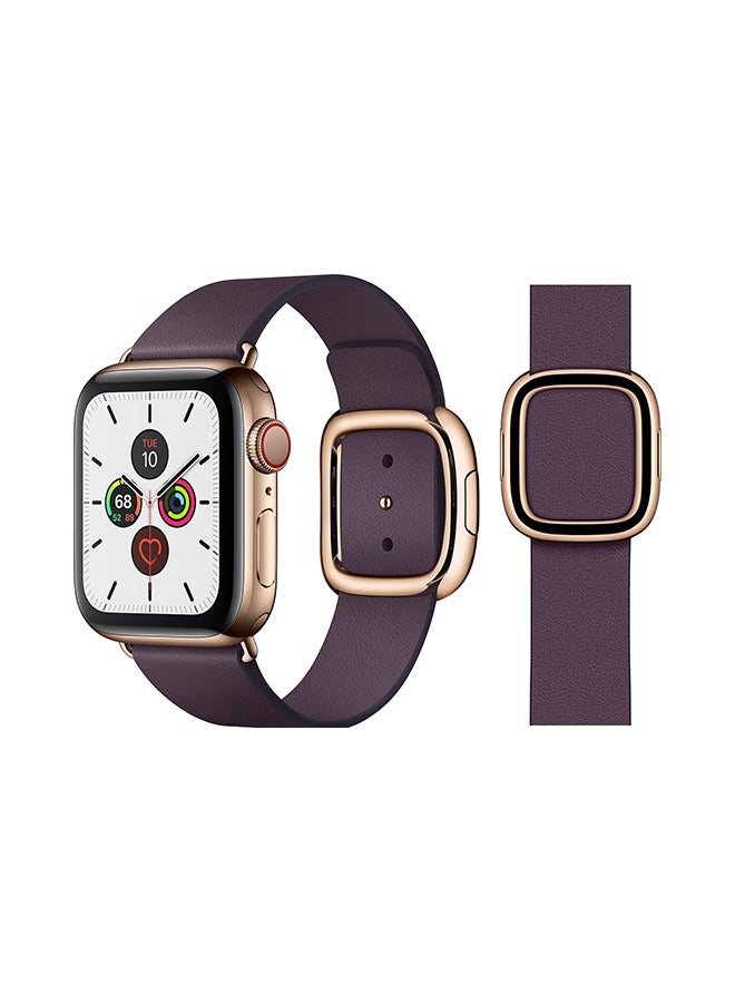 Perfii - Stylish Band For Apple Watch Series 5/4/3/2/1 Aubergine - Image 1