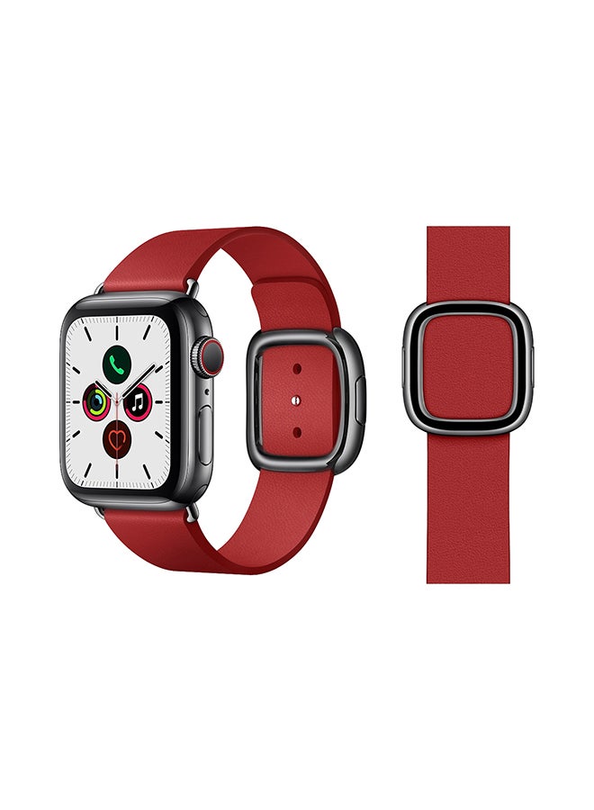 Perfii Stylish Band For Apple Watch Series 5/4/3/2/1 Ruby Red  - Image 1