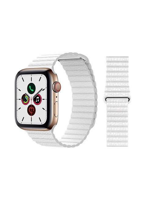 Stylish Band For Apple Watch Series 5/4/3/2/1 White