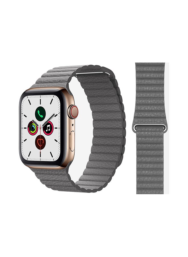 Perfii - Stylish Band For Apple Watch Series 5/4/3/2/1 Grey - Image 1