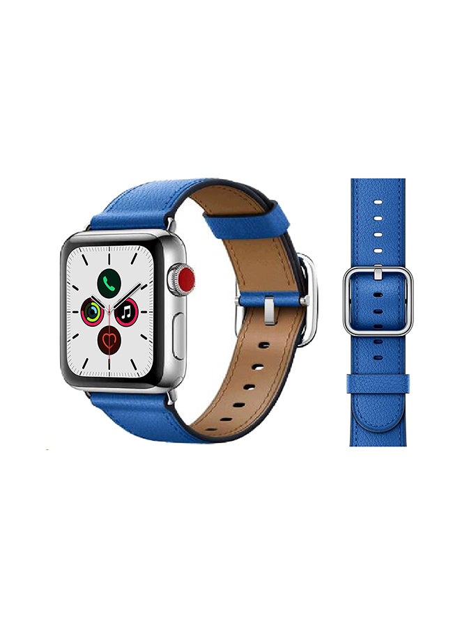 Perfii Stylish Band For Apple Watch Series 5/4/3/2/1 Royal Blue