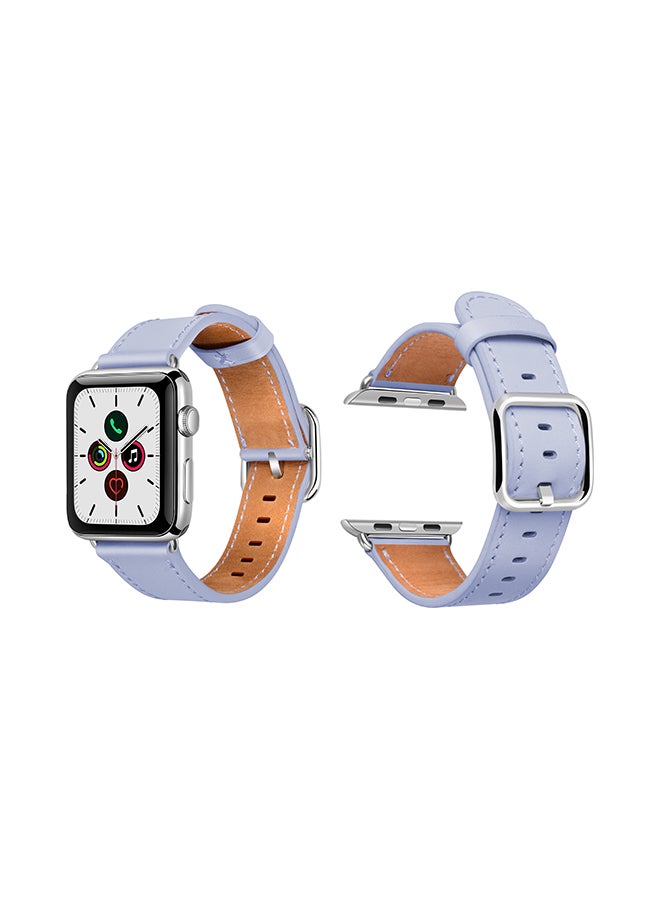 Perfii Stylish Band For Apple Watch Series 5/4/3/2/1 Light Blue